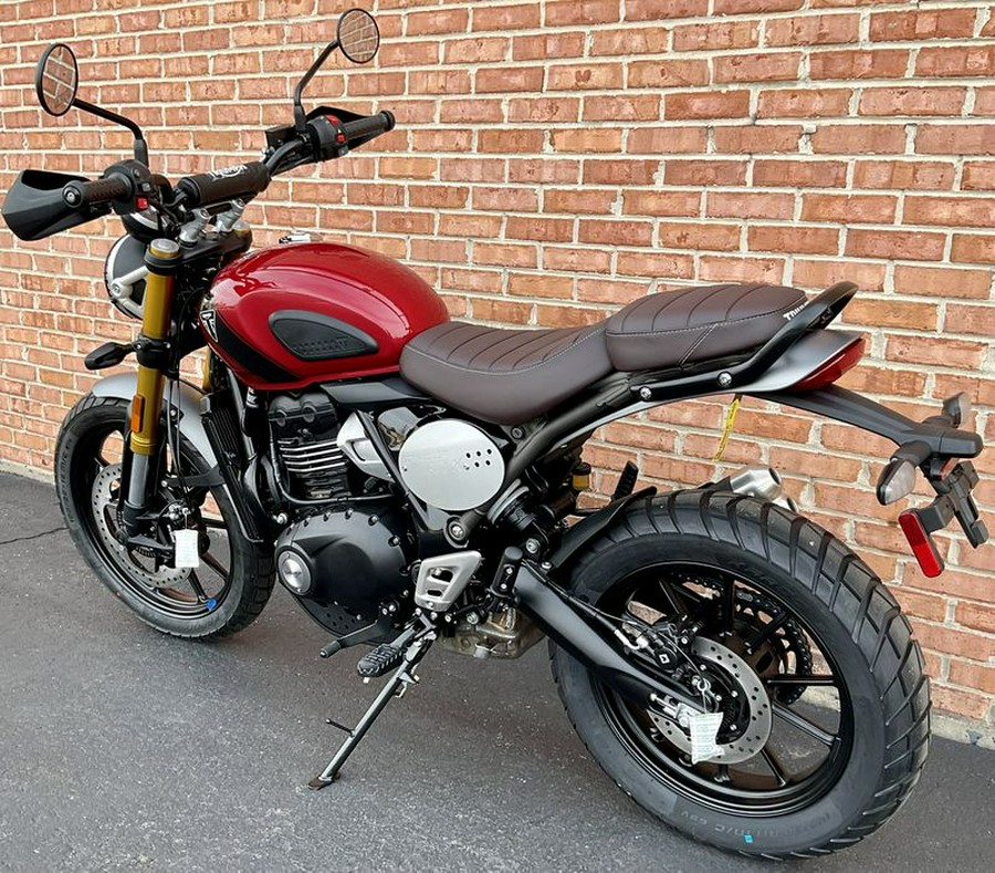 New 2024 Triumph Scrambler 400 X