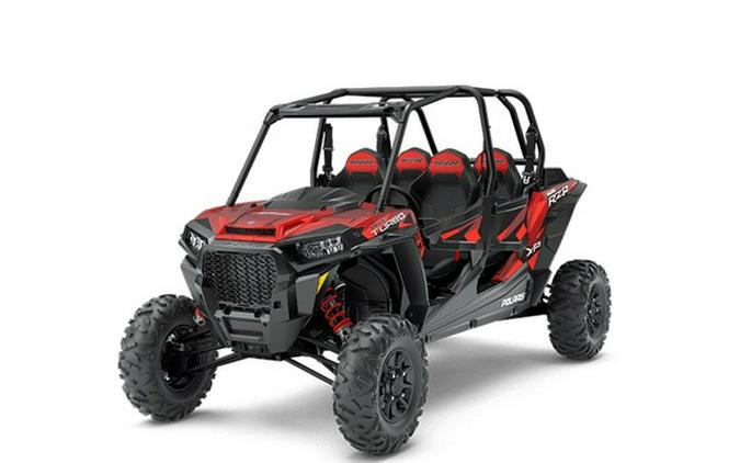 2018 Polaris RZR XP 4 Turbo EPS FOX Edition Matte Sunset Red