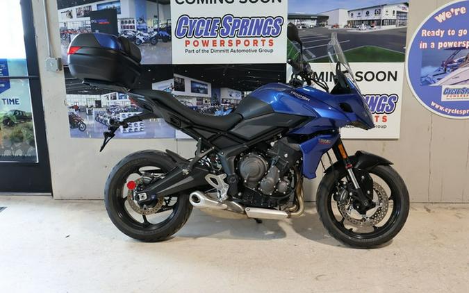 2023 Triumph Tiger Sport 660 Lucerne Blue / Sapphire Black