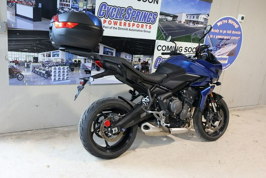 2023 Triumph Tiger Sport 660 Lucerne Blue / Sapphire Black