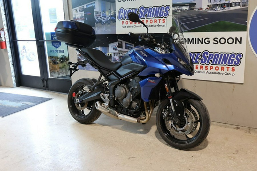 2023 Triumph Tiger Sport 660 Lucerne Blue / Sapphire Black