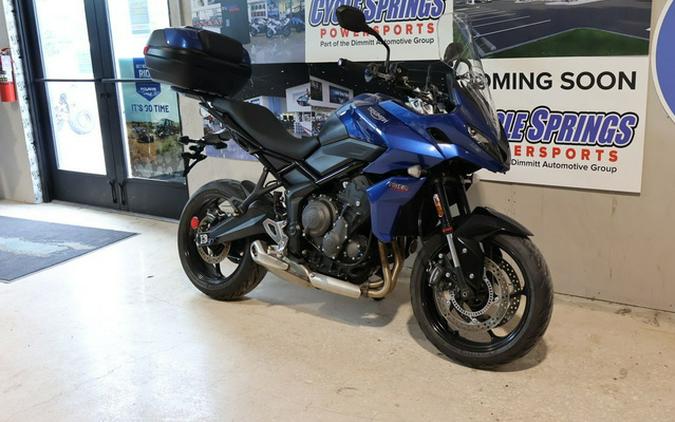 2023 Triumph Tiger Sport 660 Lucerne Blue / Sapphire Black