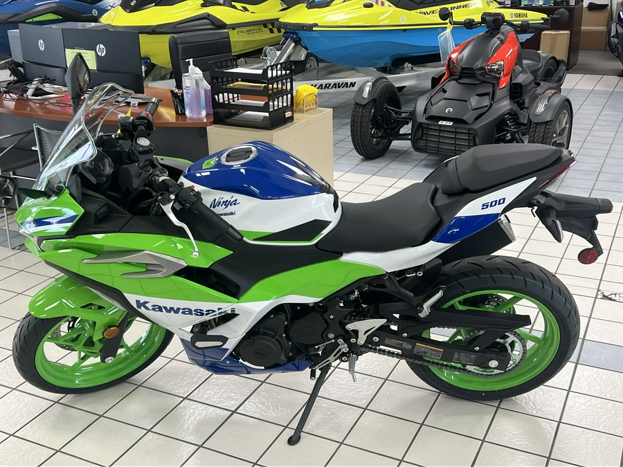 2024 Kawasaki Ninja® 500 SE 40th Anniversary Edition ABS