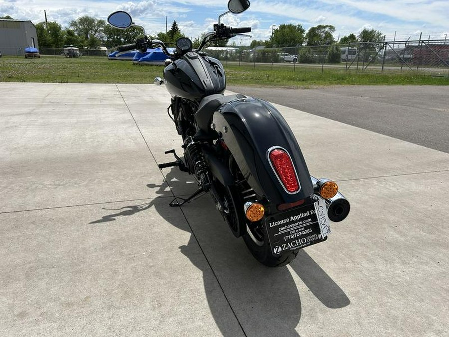 2025 Indian Motorcycle® Scout® Sixty Classic Black Metallic