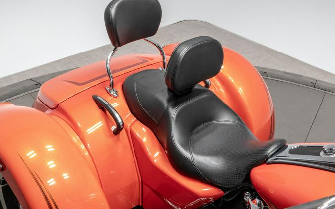 2017 Harley-Davidson FLRT Freewheeler in Laguna Orange.