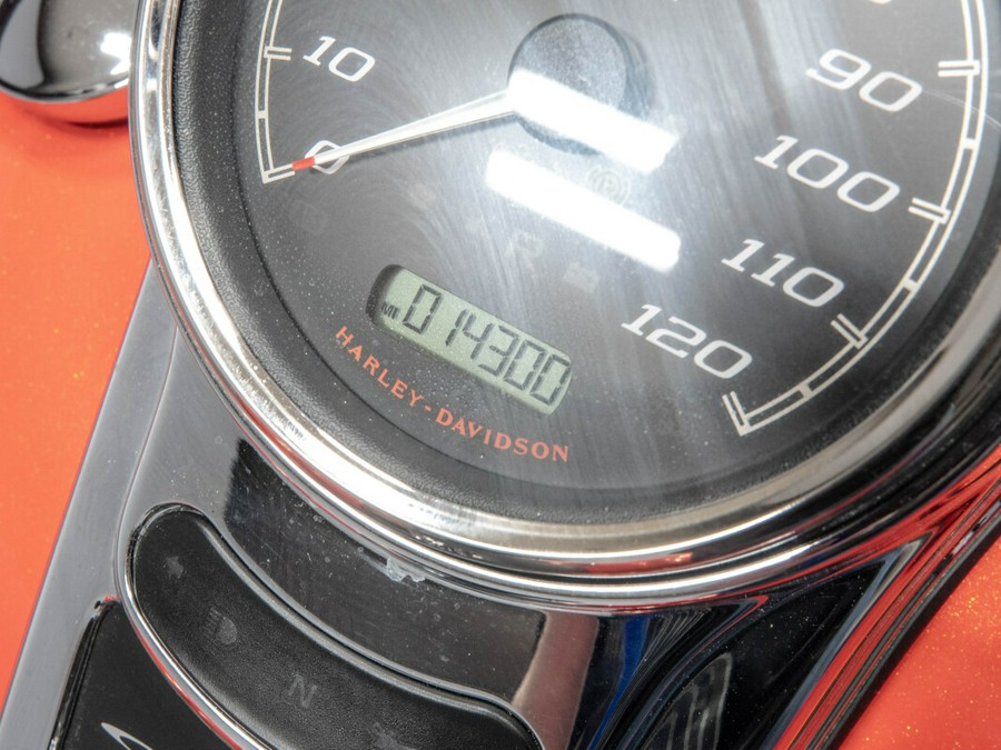 2017 Harley-Davidson FLRT Freewheeler in Laguna Orange.