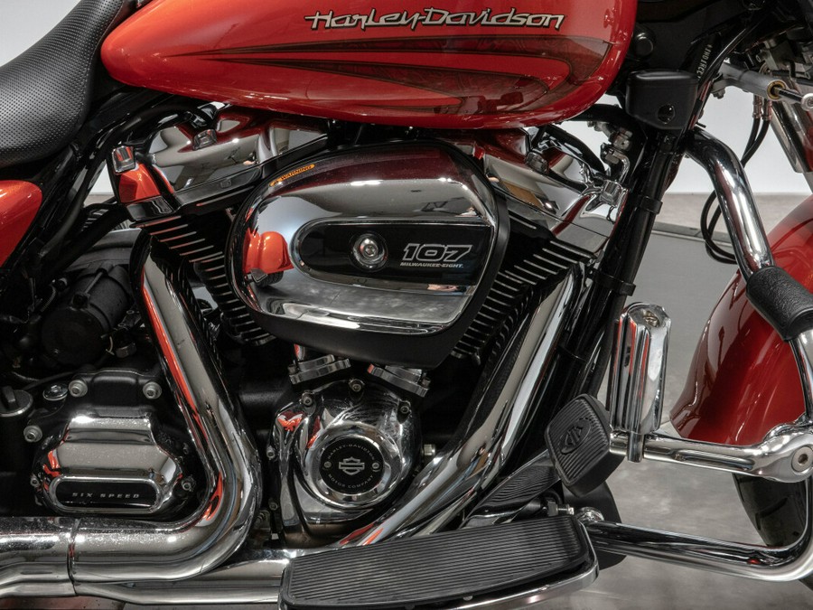 2017 Harley-Davidson FLRT Freewheeler in Laguna Orange.
