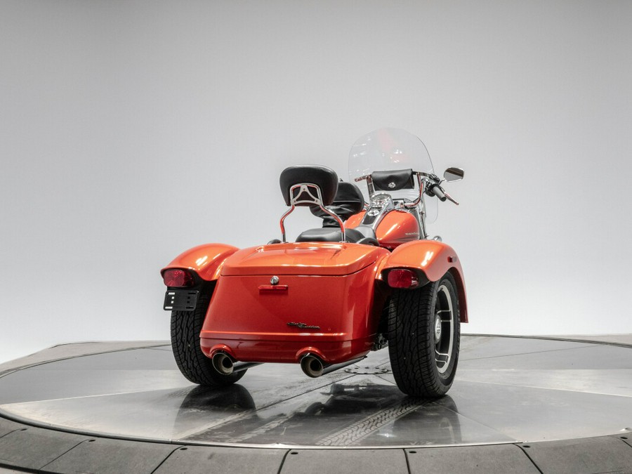 2017 Harley-Davidson FLRT Freewheeler in Laguna Orange.