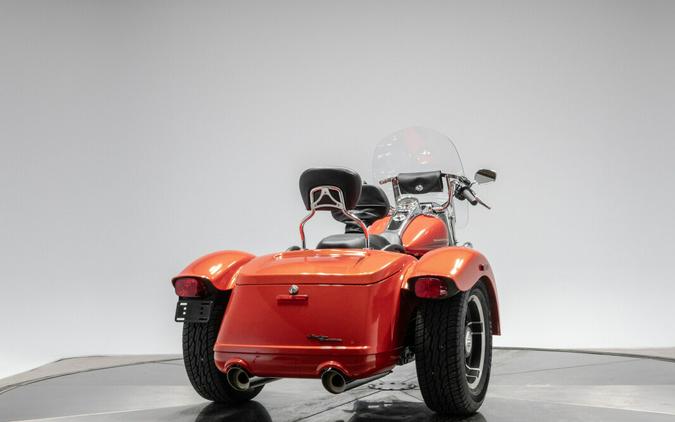 2017 Harley-Davidson FLRT Freewheeler in Laguna Orange.