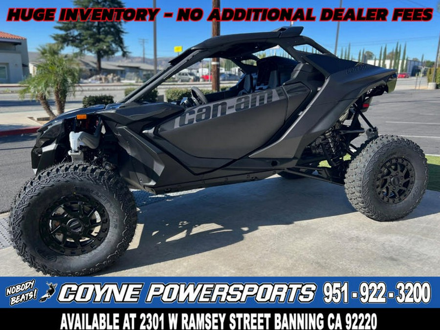 2024 Can-Am® Maverick R X RS with Smart-Shox Triple Black