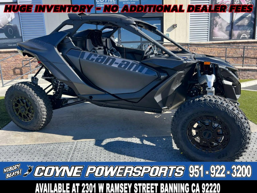 2024 Can-Am® Maverick R X RS with Smart-Shox Triple Black