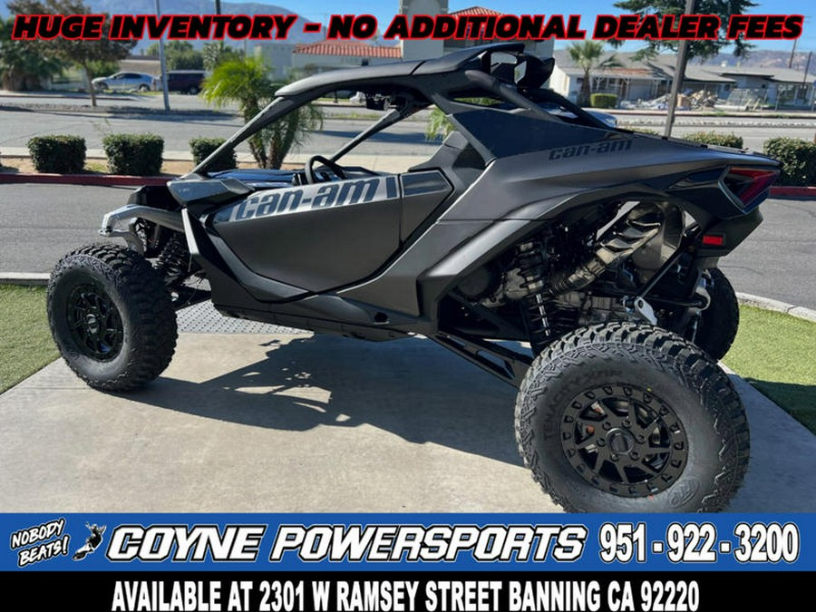 2024 Can-Am® Maverick R X RS with Smart-Shox Triple Black