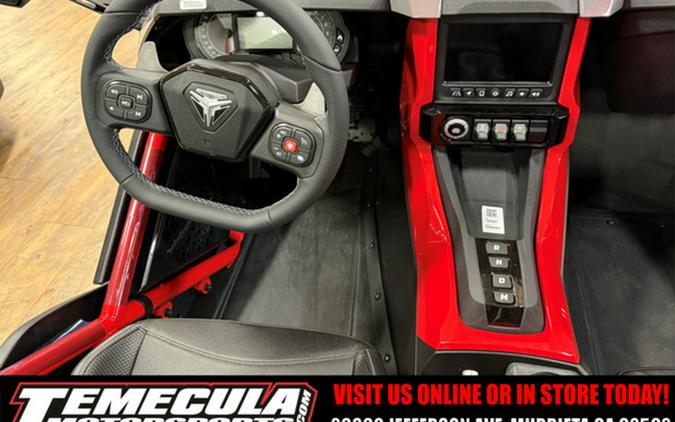 2026 Polaris Slingshot R Autodrive Radiant Gray With Indy Red Pearl