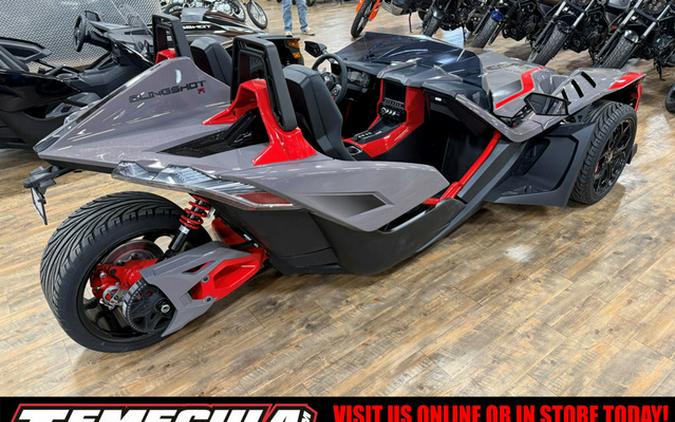 2026 Polaris Slingshot R Autodrive Radiant Gray With Indy Red Pearl
