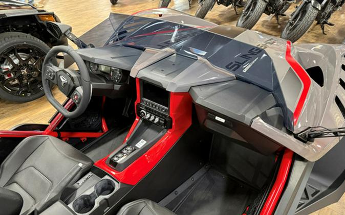 2026 Polaris Slingshot R Autodrive Radiant Gray With Indy Red Pearl