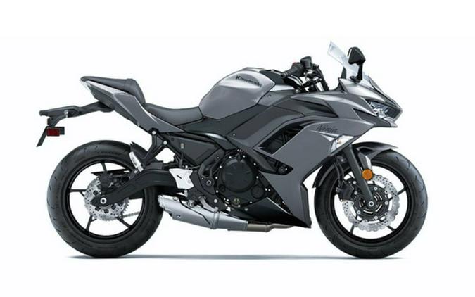 2021 Kawasaki Ninja 650 ABS Metallic Graphite Gray/Metallic Spark Black