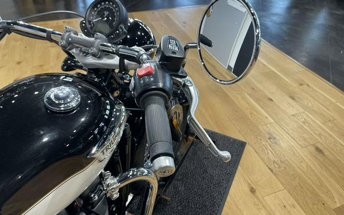 2023 Triumph Bonneville Speedmaster Sapphire Black/Fusion White