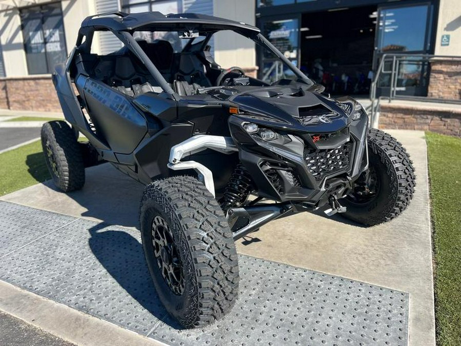 2024 Can-Am® Maverick R X RS with Smart-Shox Triple Black