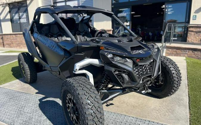 2024 Can-Am® Maverick R X RS with Smart-Shox Triple Black