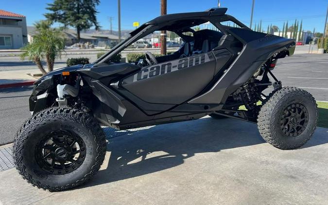 2024 Can-Am® Maverick R X RS with Smart-Shox Triple Black