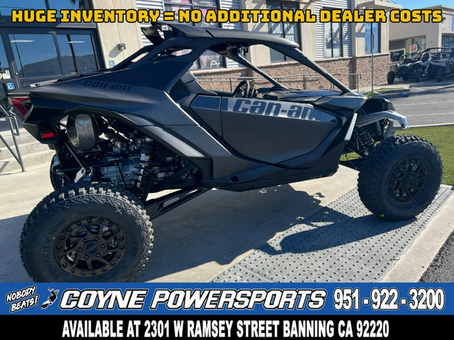 2024 Can-Am® Maverick R X RS with Smart-Shox Triple Black