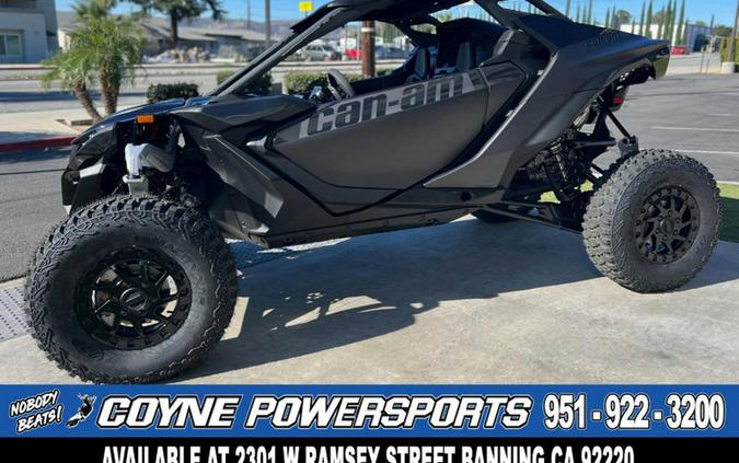 2024 Can-Am® Maverick R X RS with Smart-Shox Triple Black