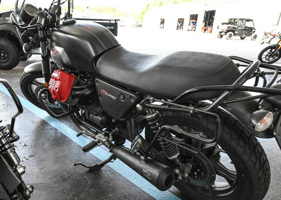 2018 Moto Guzzi V7 III Carbon Carbon Dark