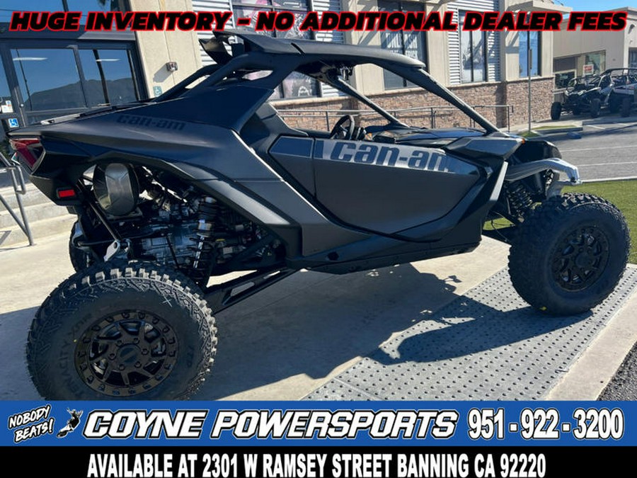 2024 Can-Am® Maverick R X RS with Smart-Shox Triple Black