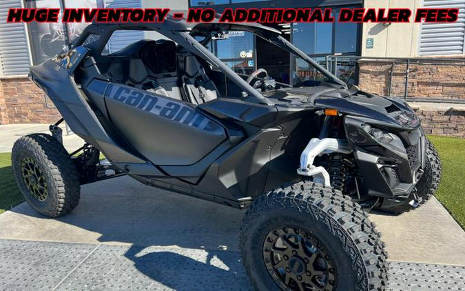 2024 Can-Am® Maverick R X RS with Smart-Shox Triple Black