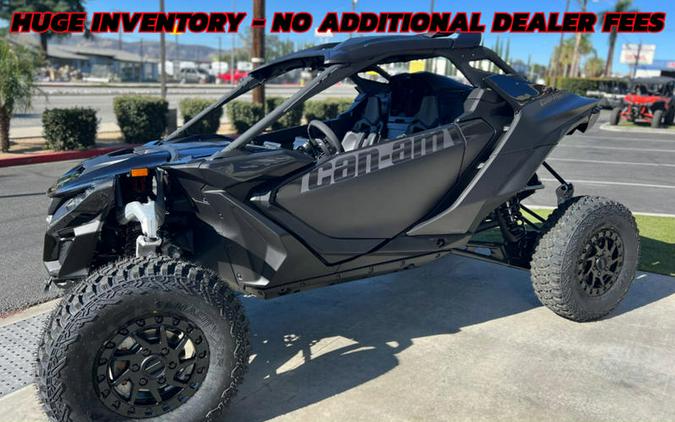 2024 Can-Am® Maverick R X RS with Smart-Shox Triple Black