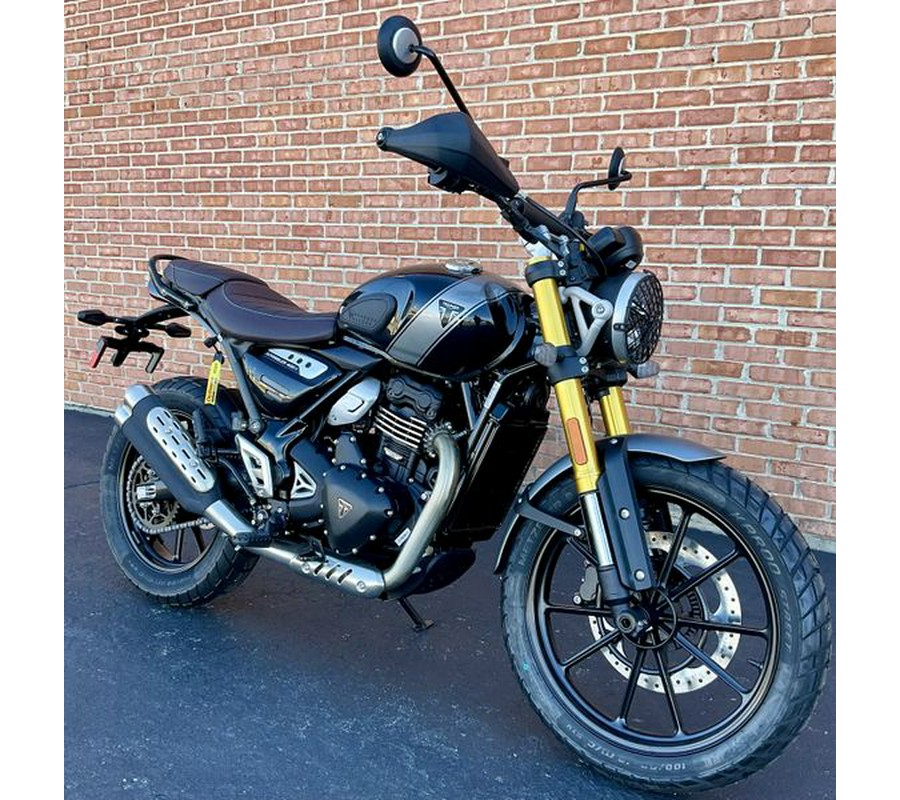 New 2024 Triumph Scrambler 400 X