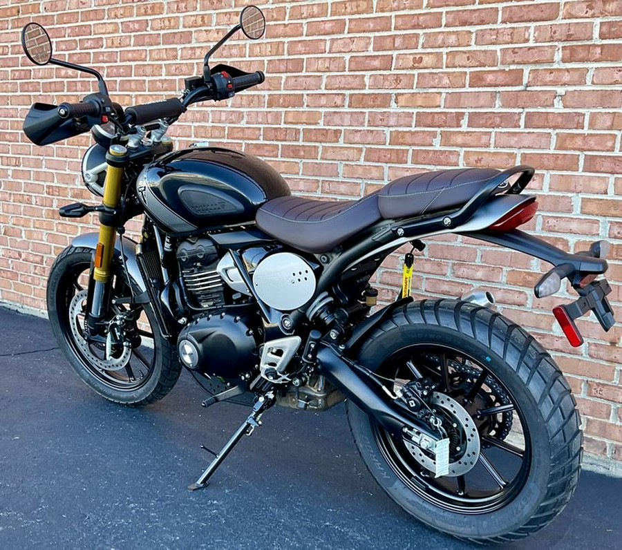 New 2024 Triumph Scrambler 400 X