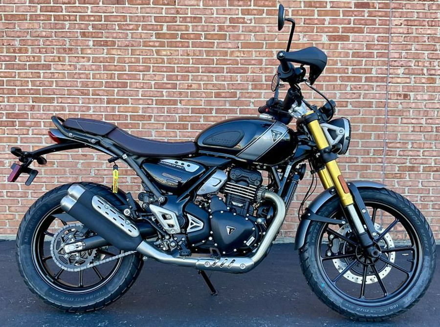 New 2024 Triumph Scrambler 400 X