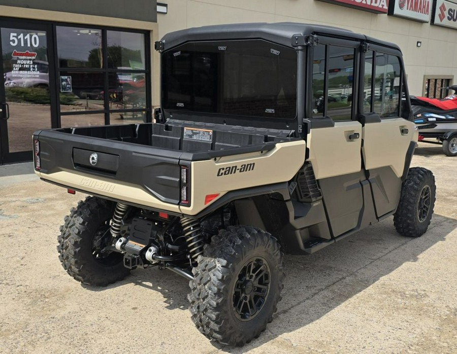 2026 Can-Am® Defender MAX Limited HD11 Desert Tan & Carbon Black