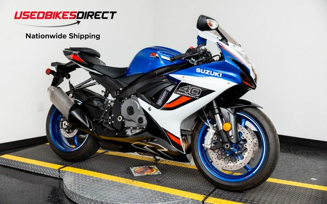 2026 SUZUKI GSX-R600Z 40TH ANNIVERSARY EDITION - $12,499.00