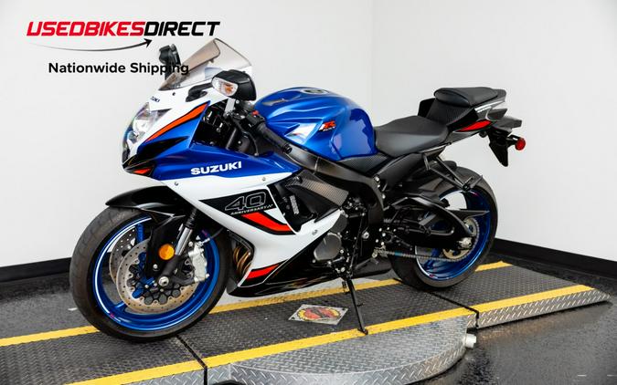 2026 SUZUKI GSX-R600Z 40TH ANNIVERSARY EDITION - $12,499.00