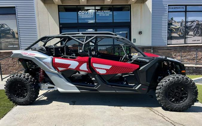 2024 Can-Am® Maverick X3 MAX DS Turbo Fiery Red & Hyper Silver