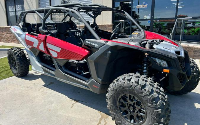 2024 Can-Am® Maverick X3 MAX DS Turbo Fiery Red & Hyper Silver