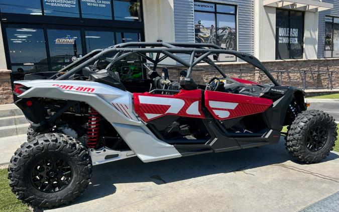 2024 Can-Am® Maverick X3 MAX DS Turbo Fiery Red & Hyper Silver