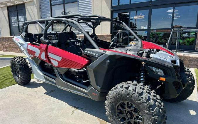 2024 Can-Am® Maverick X3 MAX DS Turbo Fiery Red & Hyper Silver