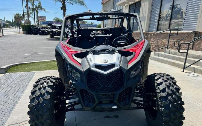 2024 Can-Am® Maverick X3 MAX DS Turbo Fiery Red & Hyper Silver