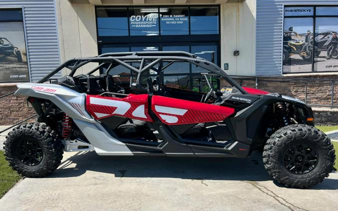 2024 Can-Am® Maverick X3 MAX DS Turbo Fiery Red & Hyper Silver