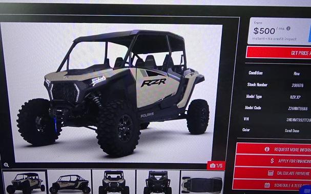 2026 Polaris RZR XP 4 1000 Ultimate