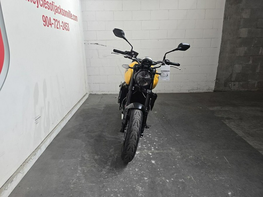 2026 Triumph Trident 660 Cosmic yellow