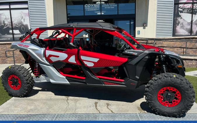 2024 Can-Am® Maverick X3 MAX X rs Turbo RR with Smart-Shox Fiery Red & Hyper Silver