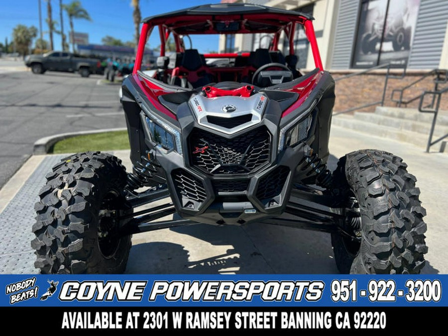 2024 Can-Am® Maverick X3 MAX X rs Turbo RR with Smart-Shox Fiery Red & Hyper Silver