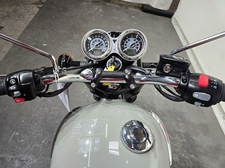 2026 Triumph Bonneville T100 Stone grey