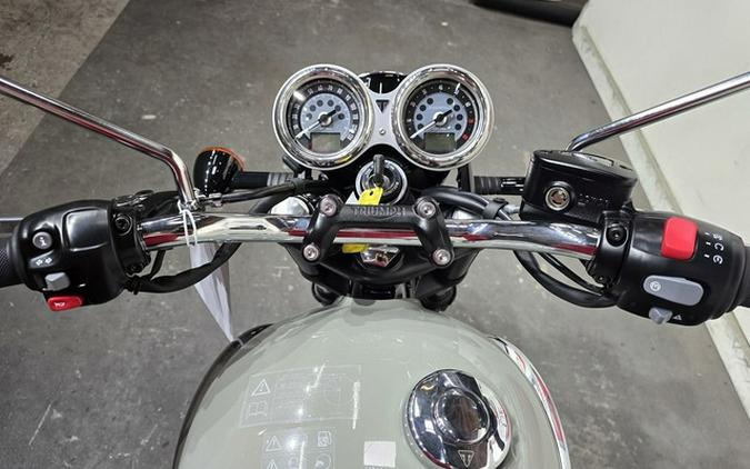 2026 Triumph Bonneville T100 Stone grey