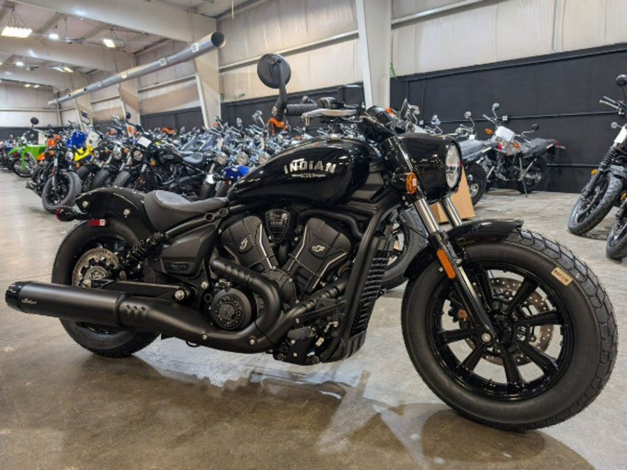 2025 Indian Motorcycle® Scout® Bobber Limited Black Metallic