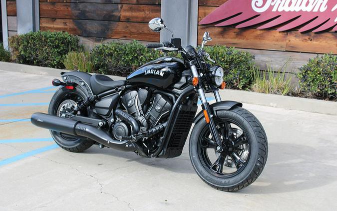 2026 Indian Motorcycle® Scout® Sixty Bobber Black Metallic